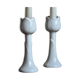 Pair tulip candlesticks
