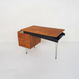 Teak hairpin desk by Tijsseling, The Netherlands 1960's