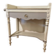 Desserte ou petit bureau beige et taupe