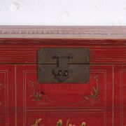 Coffre chinois avec peinture originale – Chine, vers 1900
