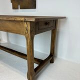 Old oak farmhouse table, 20s