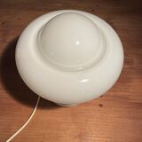 Murano table lamp, opaline glass