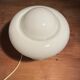 Murano table lamp, opaline glass