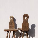 Brutalist, modernist chair