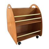 Library on vintage wheels