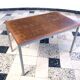 Copper side table with abstract relief from Opal Möbel, West-Germany 1960s