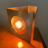 Stainless steel lamp 1970