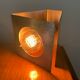 Stainless steel lamp 1970
