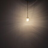 Hanging lamp Kamenický Šenov, 1970