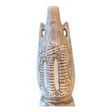 Vase signed EVA-SUD Mod. Dep vintage Italian ceramic