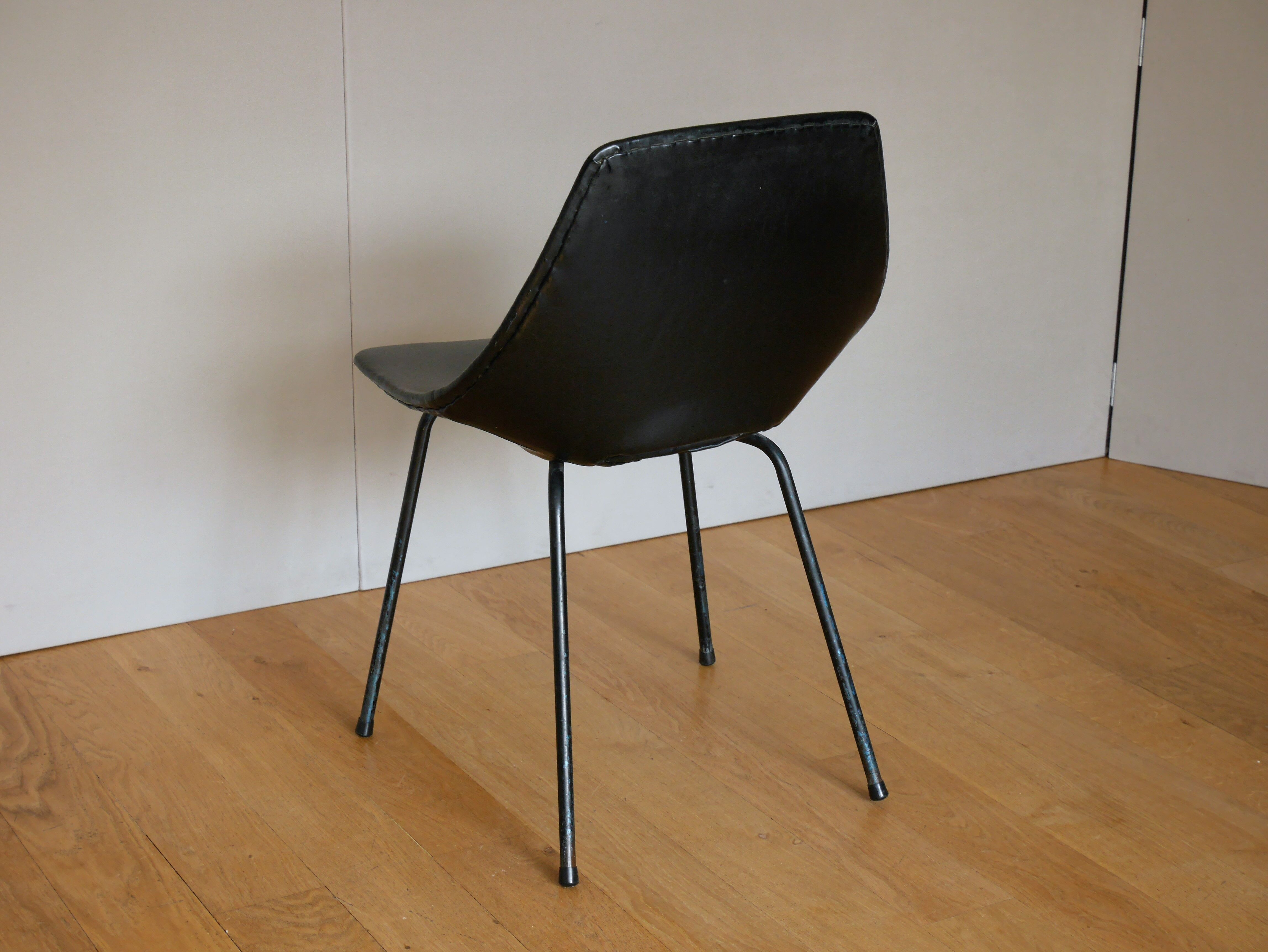 Pierre Guariche edition Steiner chair 1954