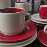 French porcelain coffee set