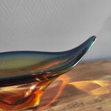 Murano glass cup Sommerso Italy 1960