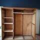 50s wardrobe - sliding doors