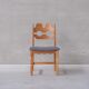 Henning Kjaernulf razor mid-century danish oak dining chairs