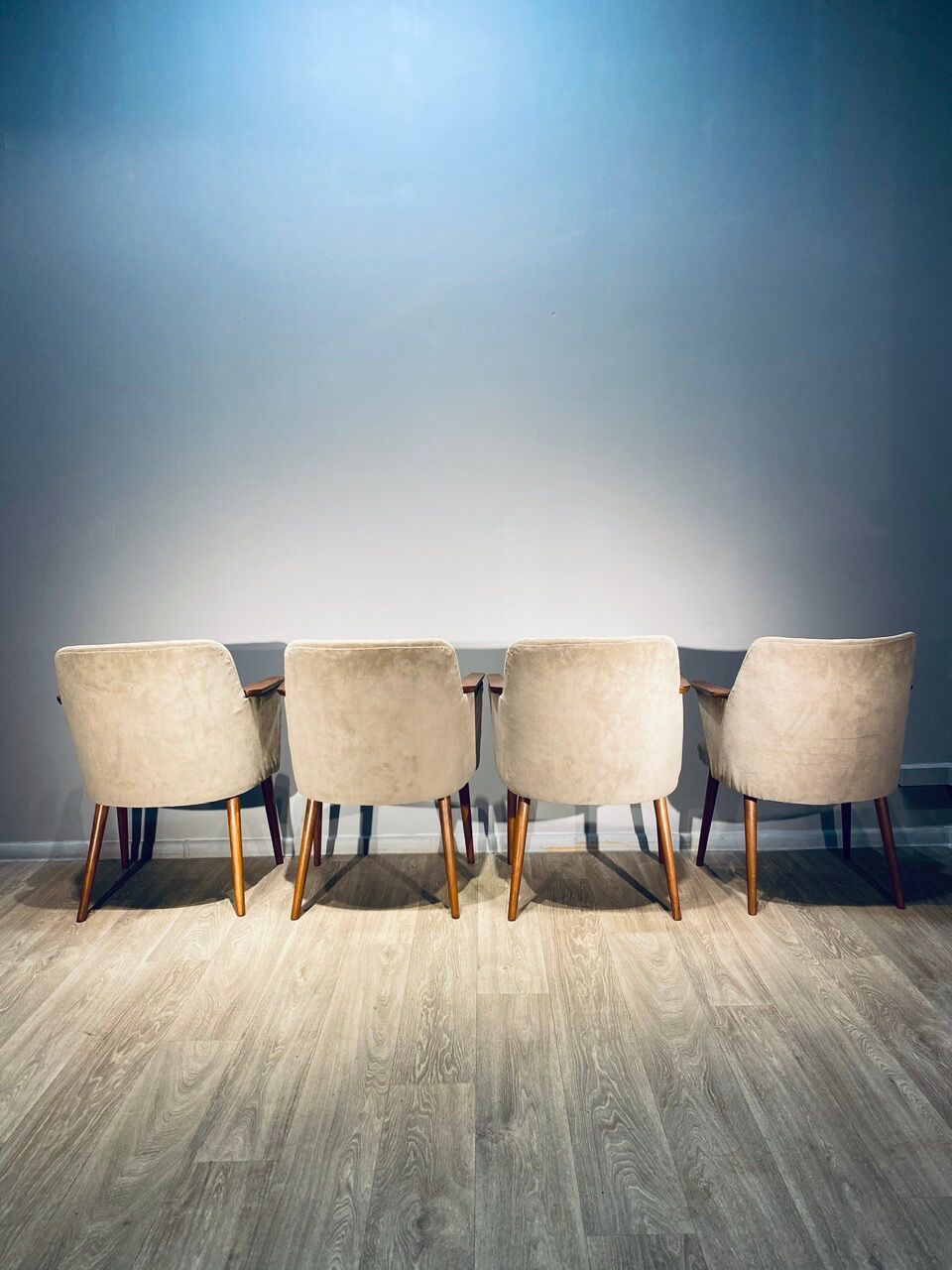 set of four Oskar Schäfner vintage Germany