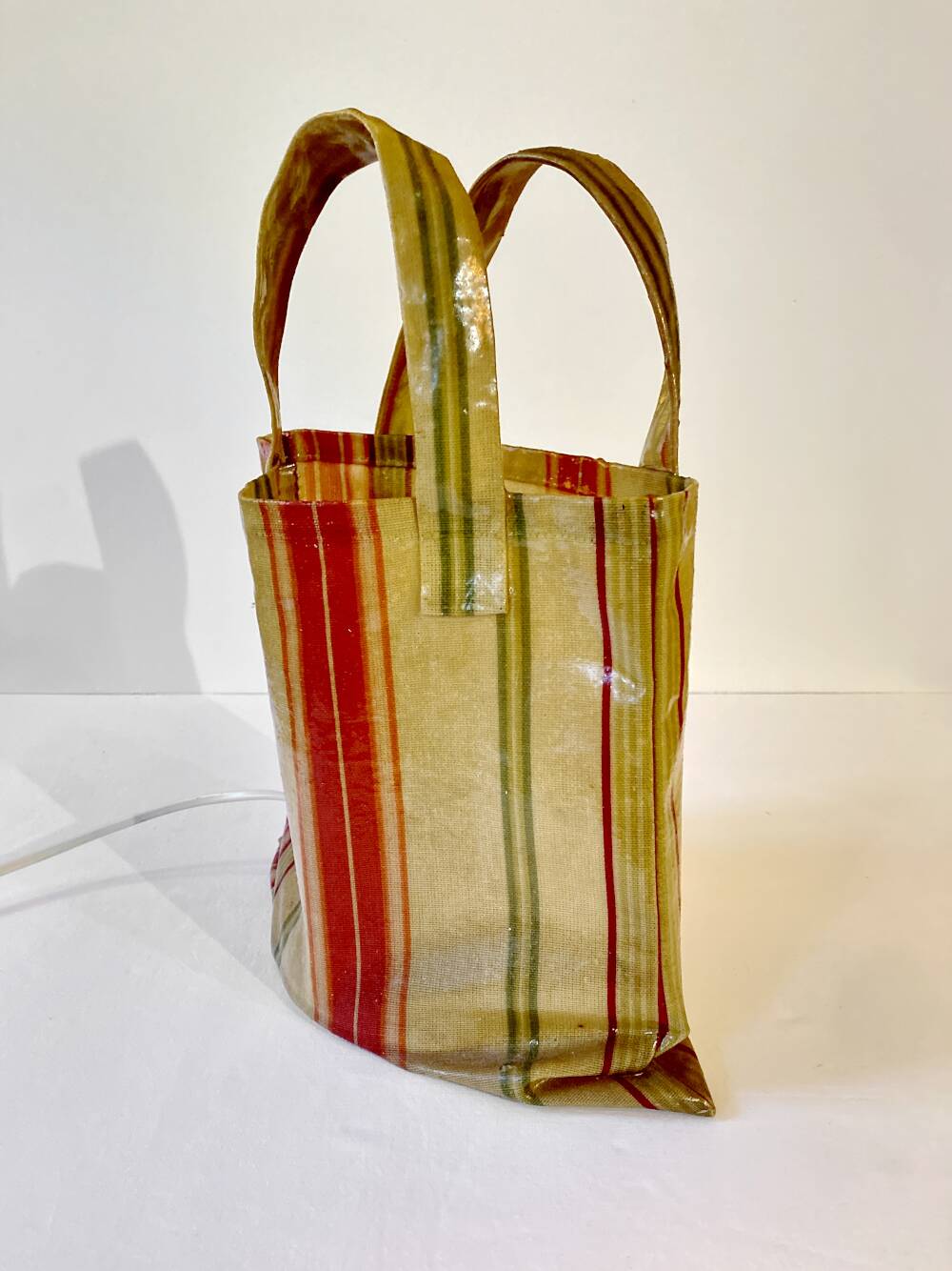 Vintage 1980s Atelias France bag lamp – Lionel Le Scornec style