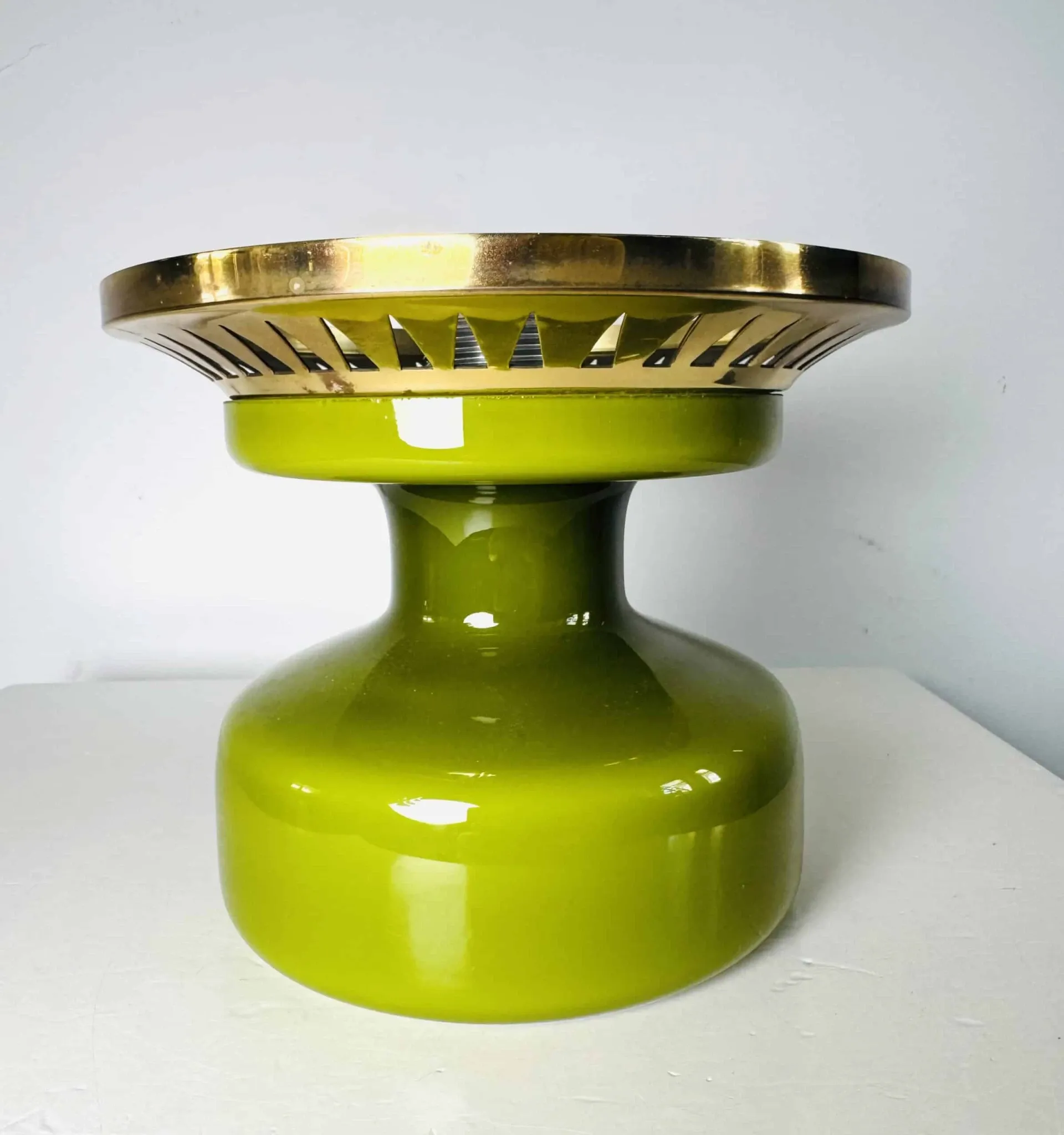 B-124 Glass Lantern Table Lamp By Hans-Agne Jakobsson For Markaryd Ab, Sweden, 1960S