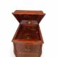 Italian floor-model upright phonograph cabinet, 1900s