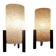 Pair of Midcentury Table Lamps Rockets, Germany, 1970s