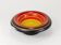 Striped ceramic centrepiece by Aldo Londi Bitossi from the 1960s, Italy, mid-century style.