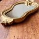 Miroir baroque doré style Louis XV taille S