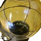 Lanterne de bateau en cuivre pour bougie, vers 1900