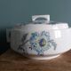 Ariès tureen by Raymond Loewy, Limoges Bernardaud porcelain, Themis pattern