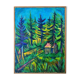 Painting from Haute Savoie by Marcelle Guetta-Fattal