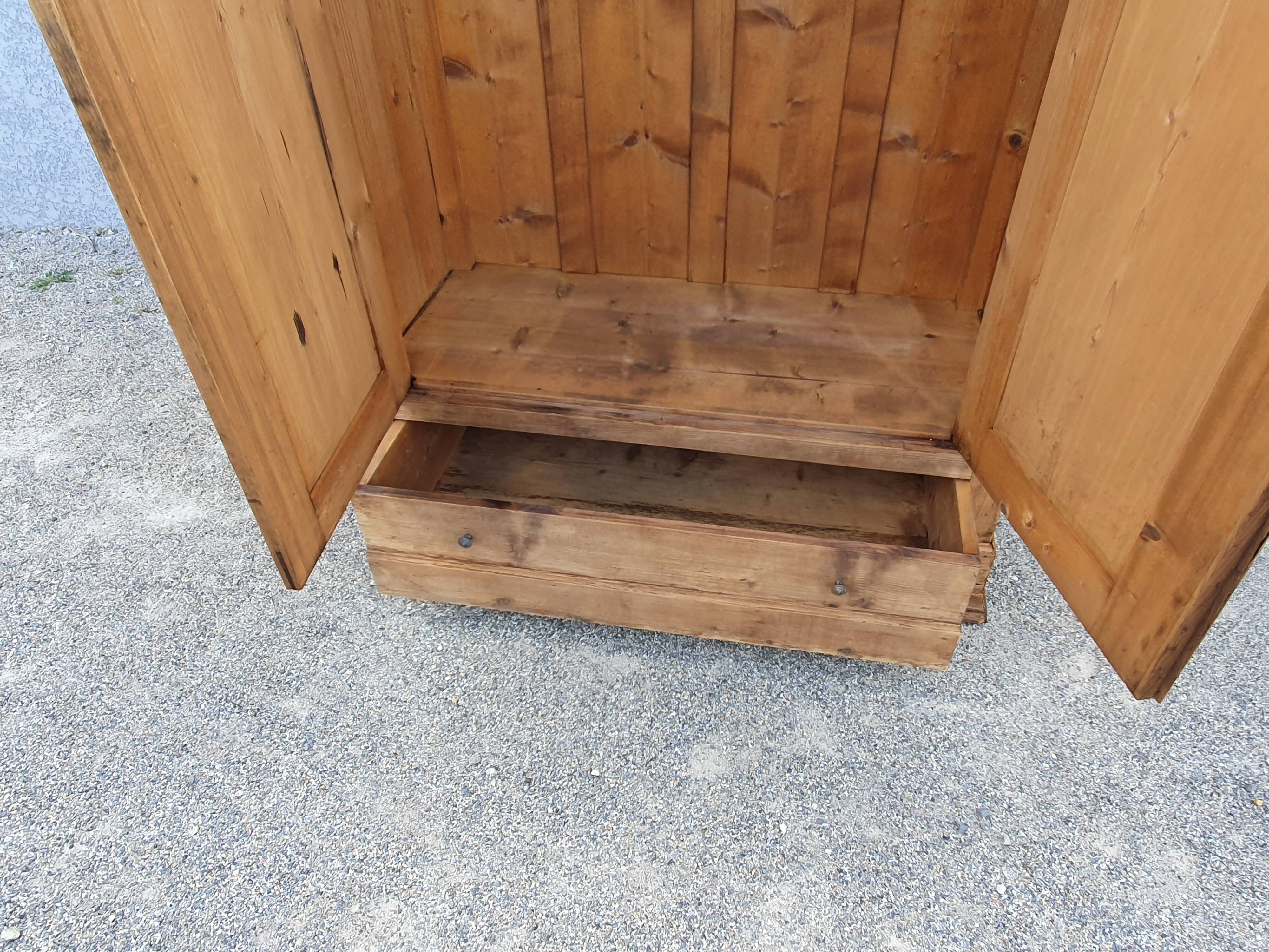 Old wardrobe fir 1900