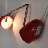 Space age design lamp kreo-lite na-718 red japan