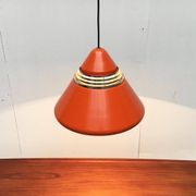 Vintage German Hanging Lamp Space Age Model 5535 by Alfred Kalthoff for Staff