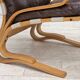 1970s, Norwegian design by Elsa & Nordahl Solheim, set of chair with stool.