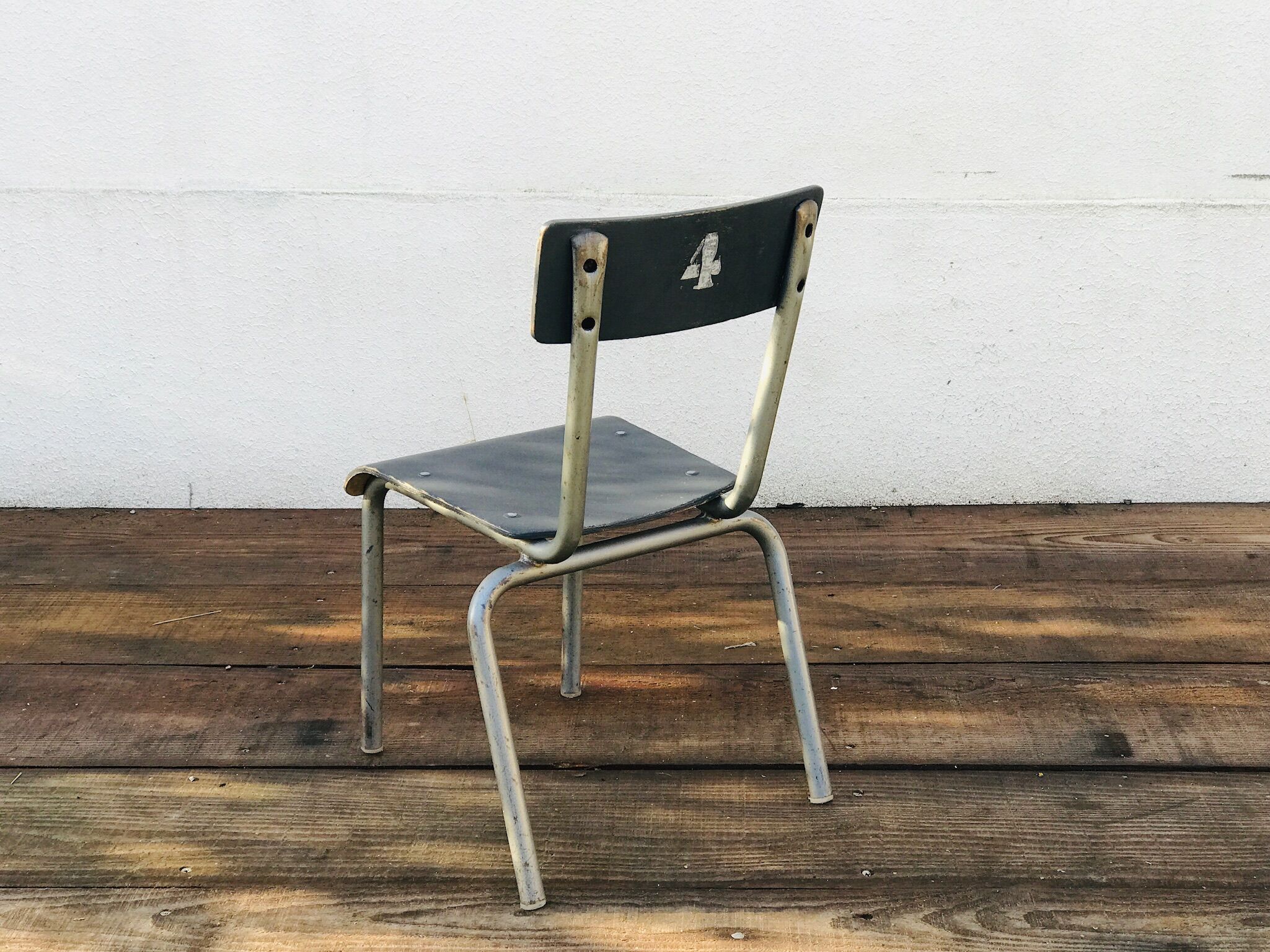School vintage chair
