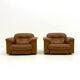De Sede DS-101 camel brown vintage armchairs