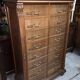 Antique solid wood workshop furniture in Renaissance style.