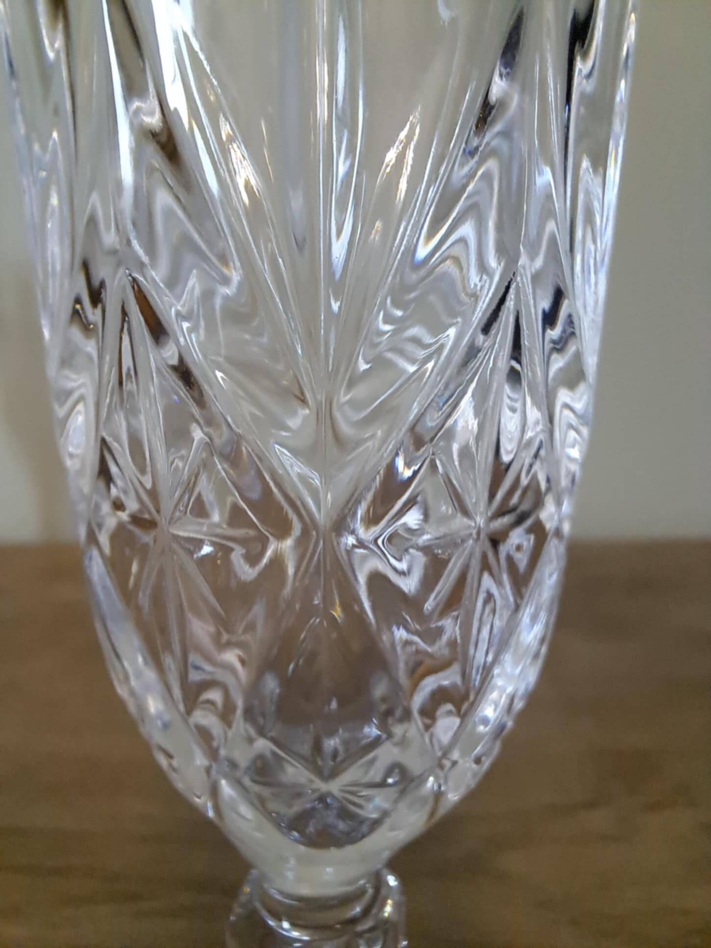 5 crystal champagne flutes