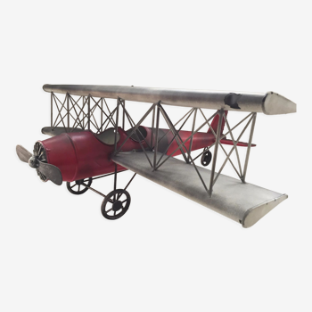 Maquette métal modèle avion de chasse biplan ww1 anglais français u.s.a.