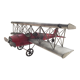 Metal model fighter plane biplane ww1 english french u.s.a.