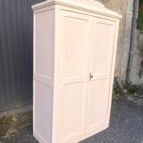 Small powder pink Parisian wardrobe