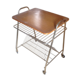 Table range disques vinyls vintage