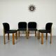 4 vintage Bruno Rey design chairs for Dieticker from the 1970s.