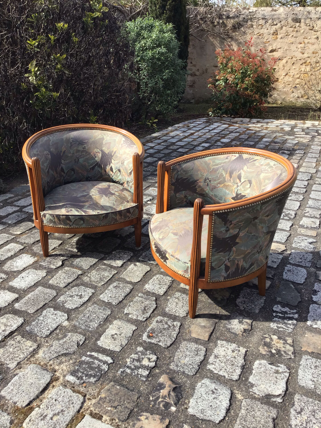 Pair of armchairs