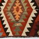 Tapis Kilim tribal tissé à la main 5x10, 155x291Cm