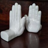 Ceramic bookends