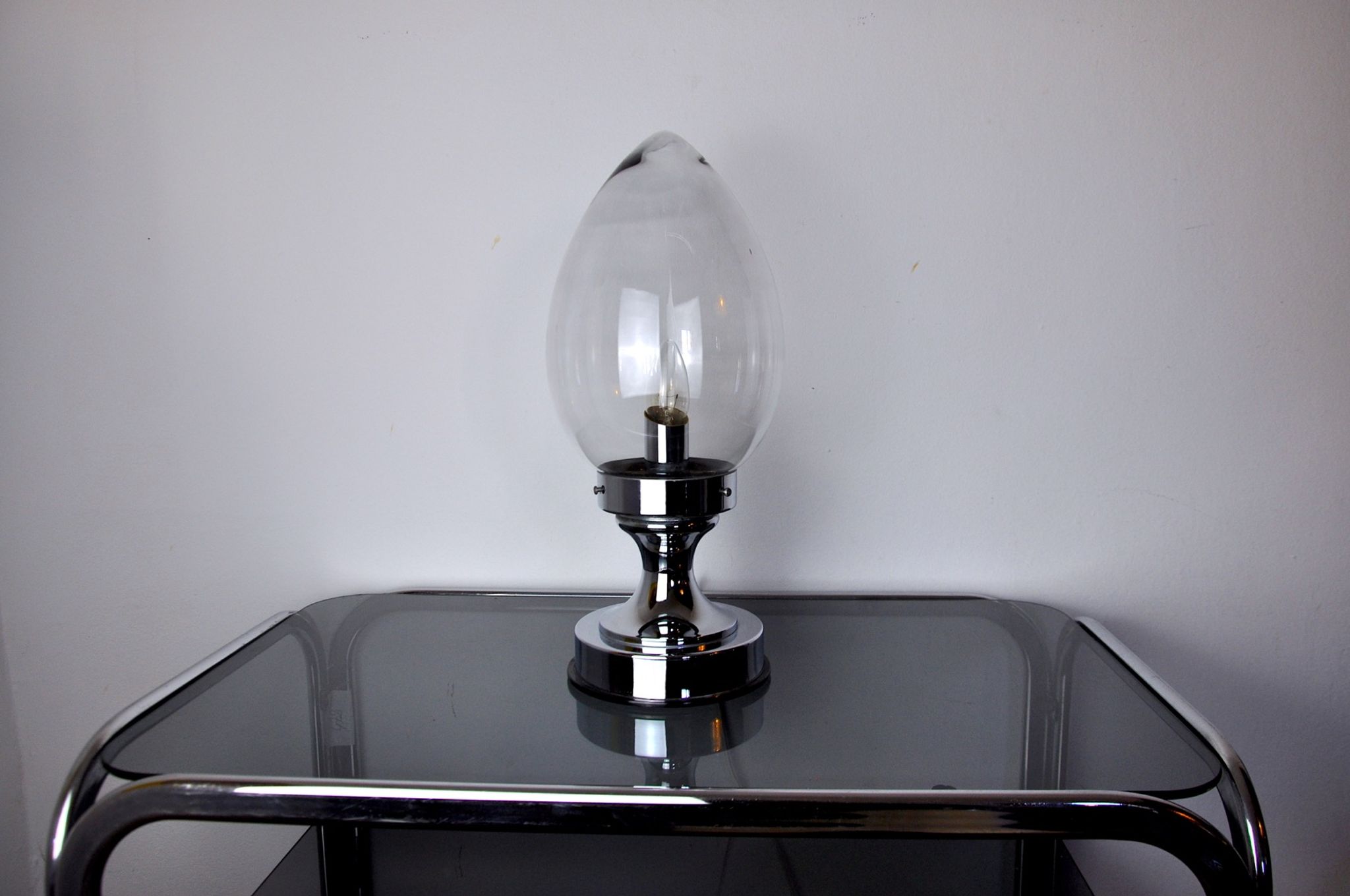 Lampe Membrane en verre de Murano, Italie, 1960
