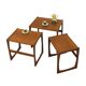 Quadrille nesting tables made by G-Plan in the 1960s