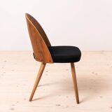 Set of 4 Mid Century Dining Chairs by A.Šuman, Reupholstered in KVADRAT
