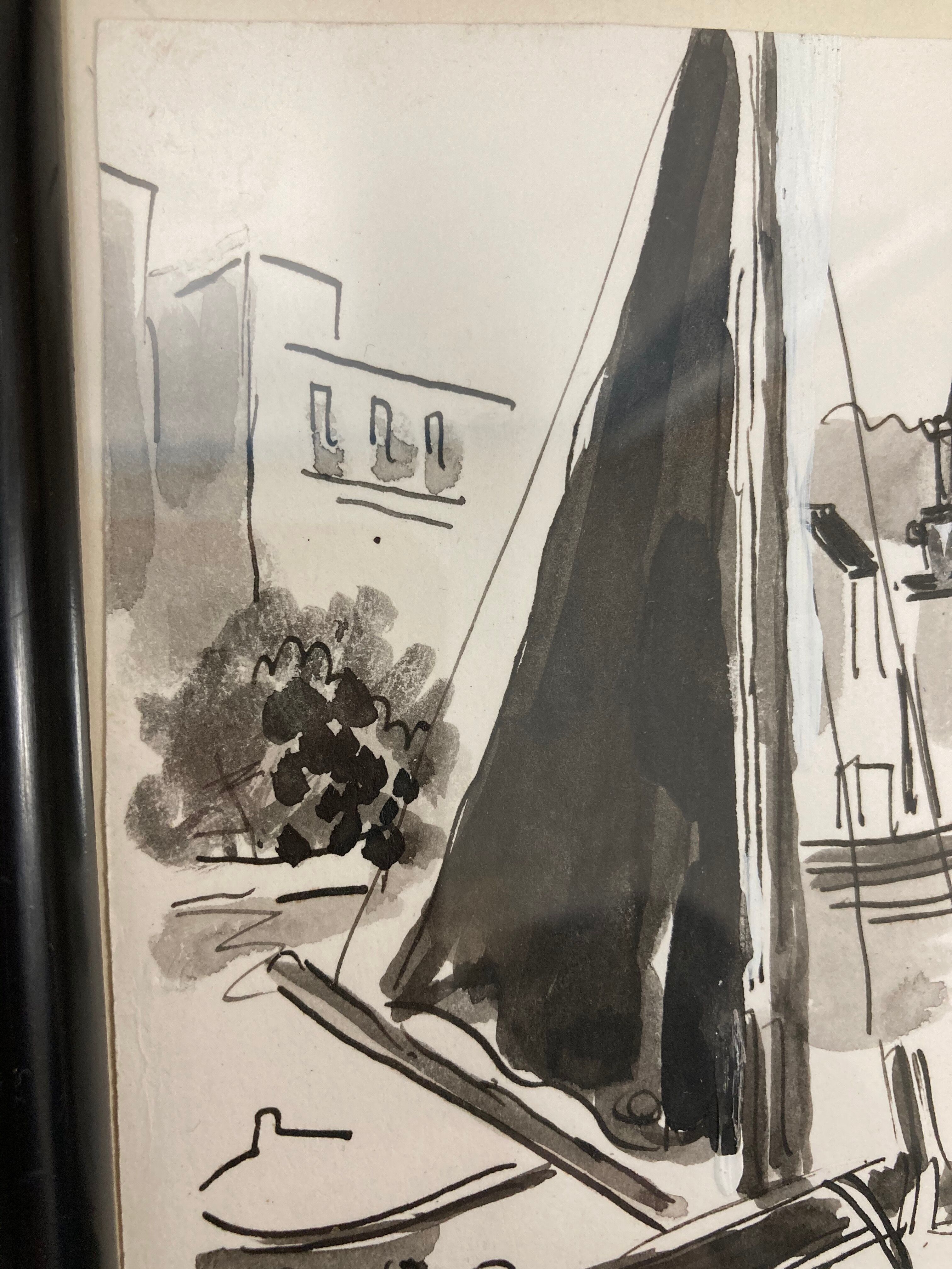 Aquarelle marine