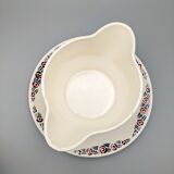 Ancienne saucière faïence modèle etoile badonviller